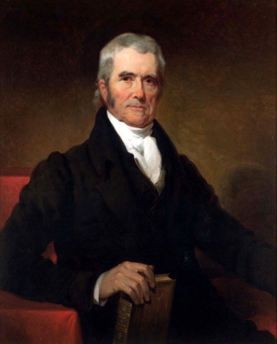 Chief Justice John Marshall, portrait by Henry Inman, 1832